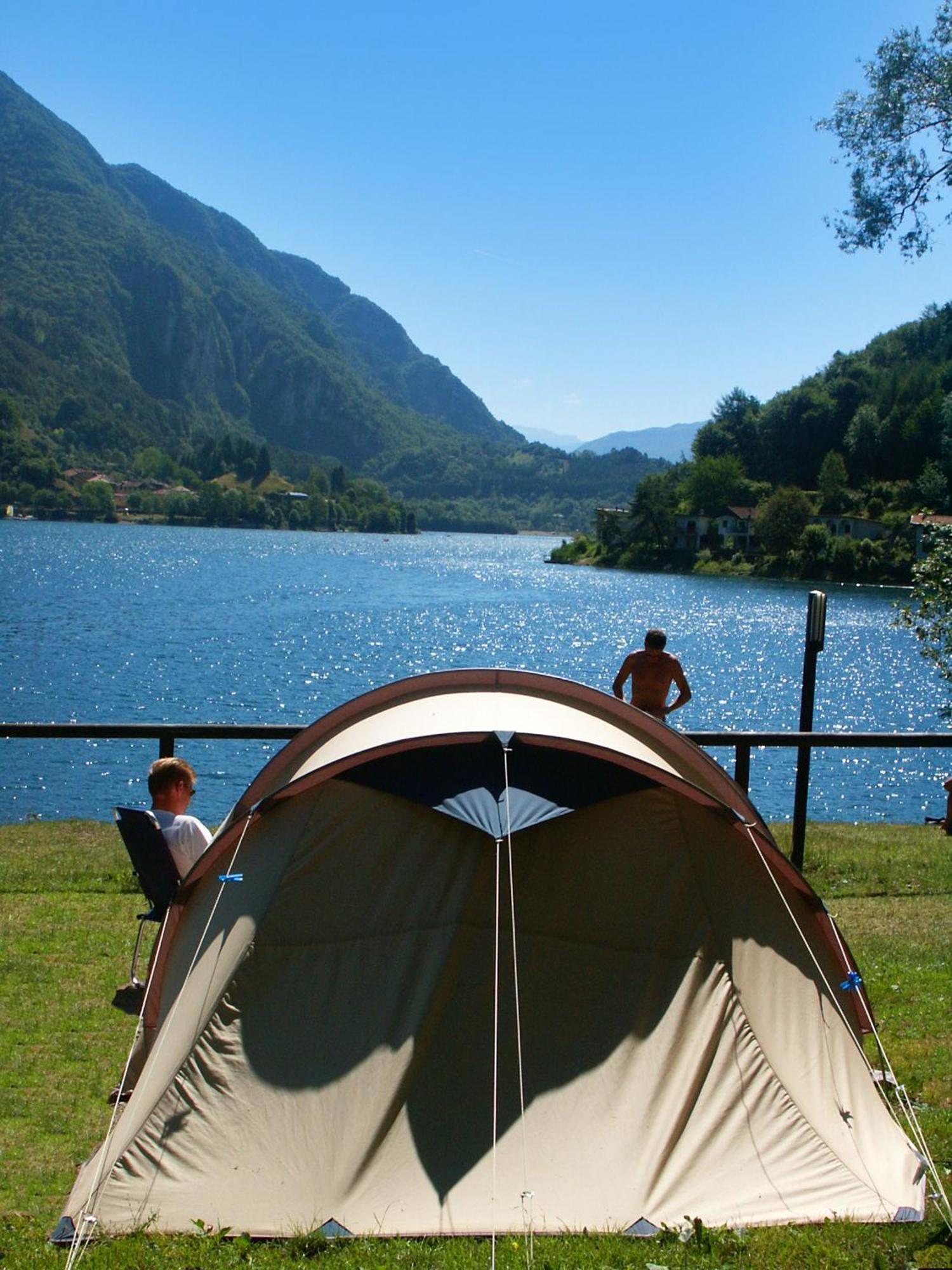 Camping Al Lago Ledro Pieve Di Ledro Buitenkant foto